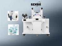 Máquina de corte de matriz rotativa de alta velocidade 300p/min 210mm Etiqueta adesiva de corte