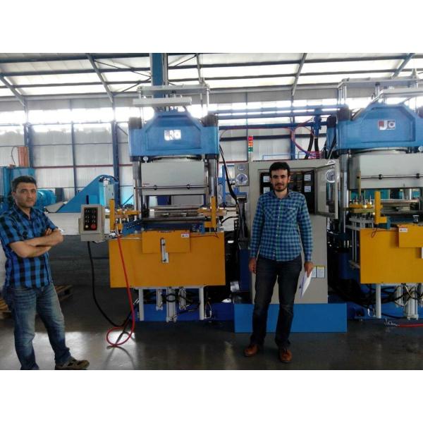 Vacuum Rubber Products Making Vulcanizing Press Machine