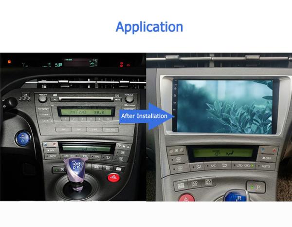 Android 9 Car DVD Multimedia Player Para Toyota Prius 2009 2010 2011 2012 2013 2014 2015 Rádios de carro Navegação GPS