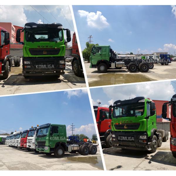 Sinotruk HOWO Heavy Duty Trailer Head Tractor Truck with Euro 2 Emission Standard