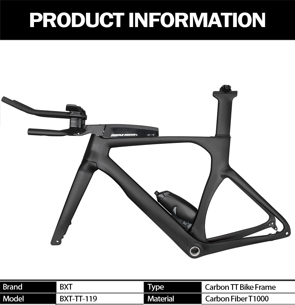 Полный размер Frameset 58cm велосипеда дороги рамки 700C велосипеда триатлона углерода участвуя в гонке