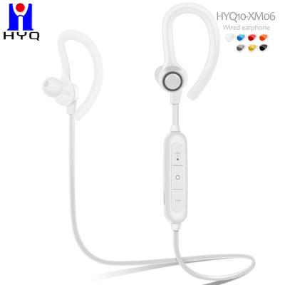 USB BT5.0 TPE Cable Sports Bluetooth Earphones Customized Logo Earhook