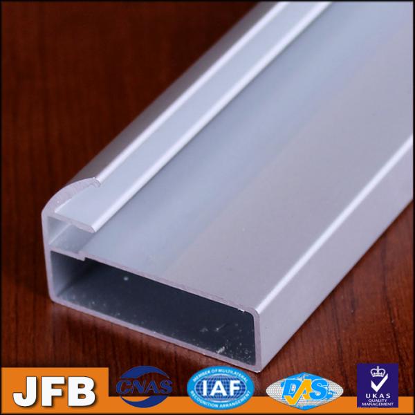 Item L01E 3000meters anodized silver China manafacturer accessory kitchen cabinet door painting aluminium profile