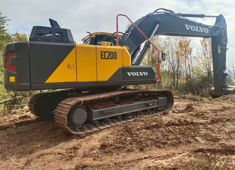 Подержанный Volvo EC200D Ming Digger Crawler Excavator Подержанный 20тонный экскаватор