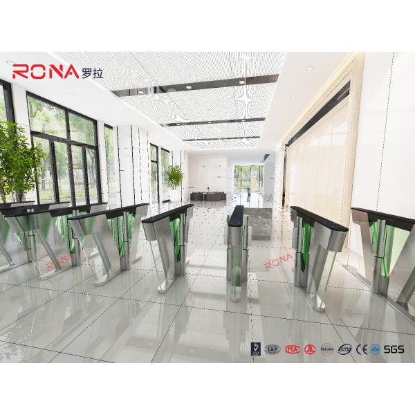 304 Stainless Steel Card Read Security Turnstile Gate Pedestrian Control System