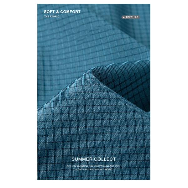 Большой размер мужской дизайнер обыденный длинные рукава растяжка вертикальные полосы винтажные рубашки