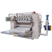 Folhas faciais da máquina 800 - 1000 da dobradura do lenço de papel/linha/minuto