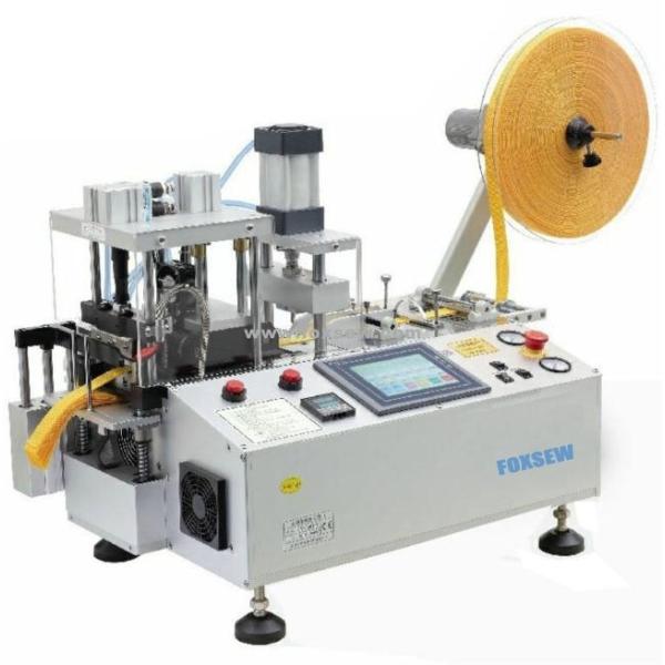 Automatic Ribbon Cutting and Hole Punching Machine FX-150LR