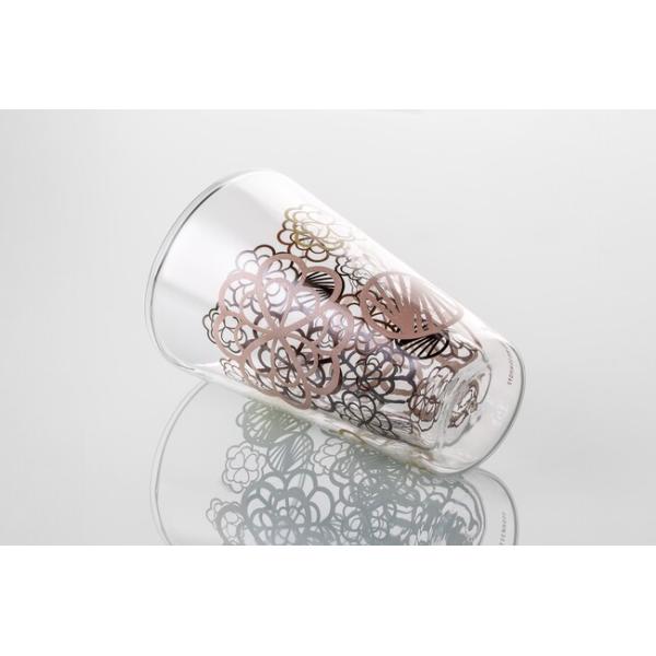 9oz Clear Double Wall Borosilicate Glass Tumbler Coffee Cup 260ml Mouth Blown