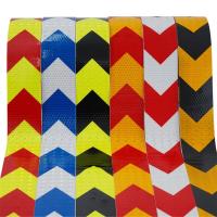 Self Adhesive Crystal Lattice Reflective Film Road Safety Stripes Reflective Caution Tape