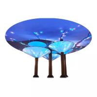 Écran d'affichage LED flexible en forme d'arbre