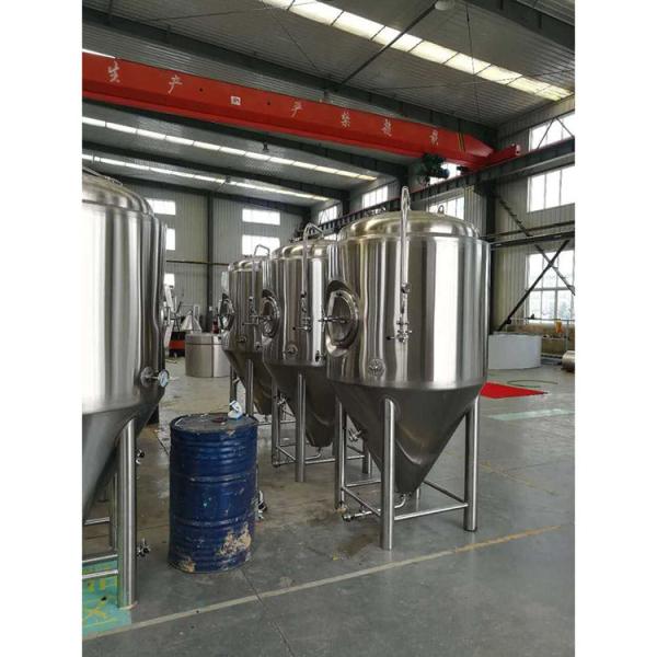 Commercial Craft Beer Brewing Equipment Stainless Steel 304 Outer Material Guaranteed