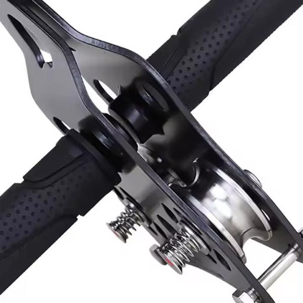Custom 8mm*20m Luxury Park and Playground Zip Line Kits Spring Brake e Harness para quintal com aço inoxidável
