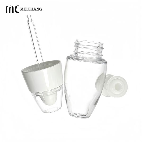 PETG 30ml+3ml Airless Dual-Chamber Bottle with Fresh-Mix Packaging for High-Potency Actives