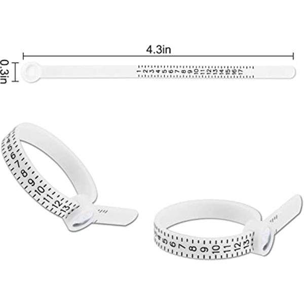 Ювелирные принадлежности Инструменты Пластиковые кольца US 1-17