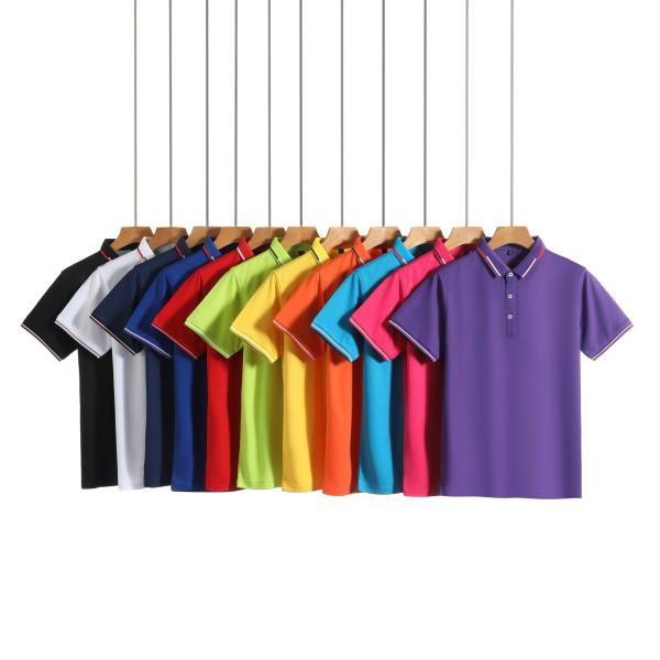                  Cotton Polo Tshirt Custom Logo Men′s Polo T-Shirts             