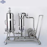 Fourniture d'usine Filtre à cartouches multiples en acier inoxydable