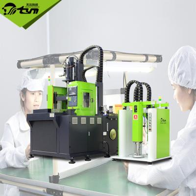Resistência de desgaste moldando da máquina da injeção de borracha vertical do silicone