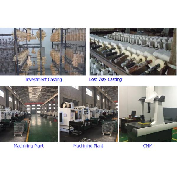 Stainless Steel Investment Casting Pump Cover Impeller Housing Oil Pump Housing And Upper Cover