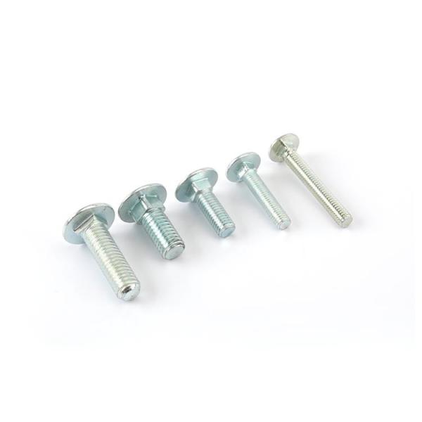 A retardação principal do quadrado branco azul do zinco Din603 aparafusa a cabeça que do cogumelo o transporte decorativo aparafusa o treinador Bolt