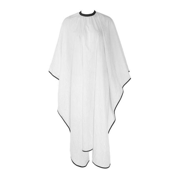 Barber Cape Large Size With Adjustable Snap Closure Waterproof Hair Cutting Salon Cape For Men, Women And Kids Black