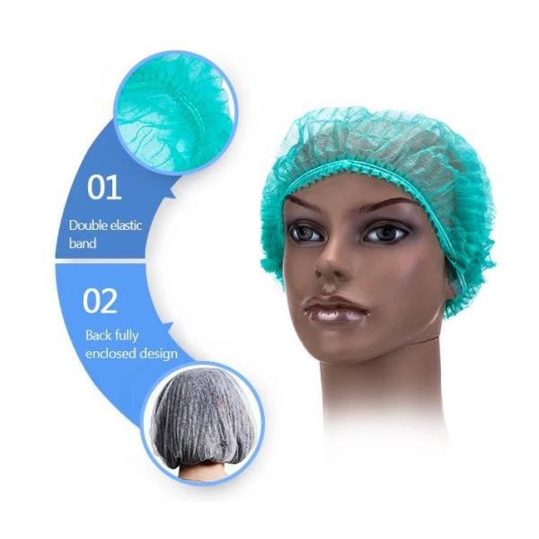 Surgical Non Woven Bouffant Cap