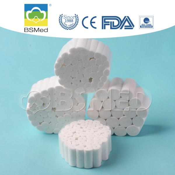 Do algodão dental descartável de Rolls da cor do delicado forro branco não - para cuidados médicos