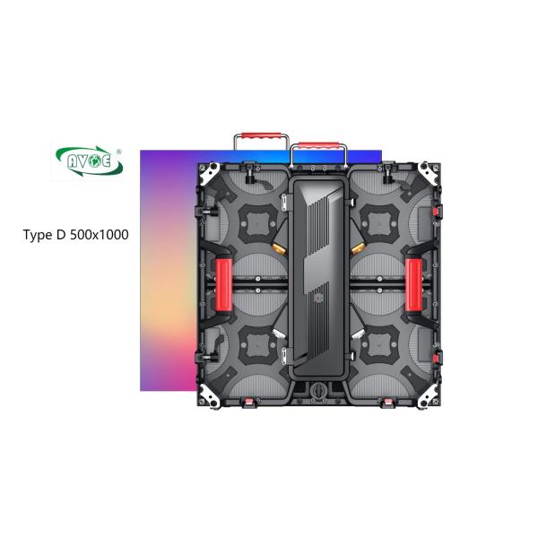 Коммерчески арендный шкаф 500x1000mm панели 3840Hz СИД экрана P4.81 СИД арендный
