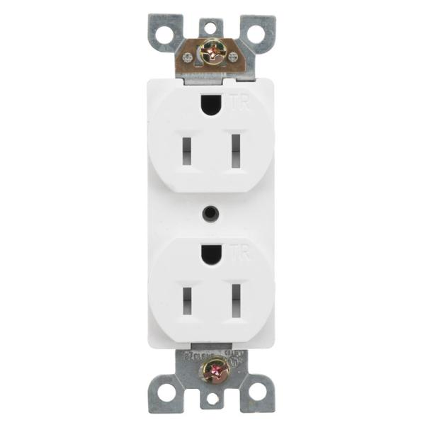 Electrical Standard Ground Receptacle 15A 125V Duplex Receptacle Outlets
