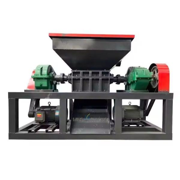 DC53 Blades Material Electric Double Shaft Shredder for Wood and Fruit Tree Crushing
