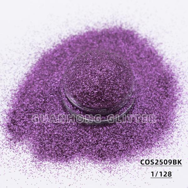 Metallic Rainbow Purple Eye Glitter Powder For Body Makeup High Flash Cosmetic Grade