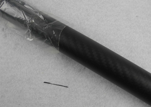 3k Twill matte 100% full carbon fiber tube , 20mm*18mm*1000mm carbon fiber twill pipes