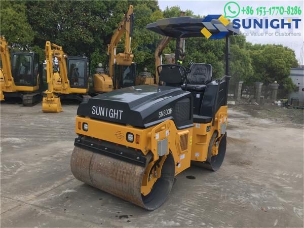 Road Roller Caterpillar SN803H Road Construction Machine Single Drum Road Construction Roller