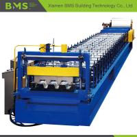 O PLC controla o rolo de aço do metal que forma o equipamento para o Decking 12-15m/min do assoalho