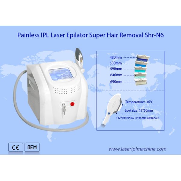 Portable Laser IPL Machine 640nm For Hair Removal Skin Rejuvenation