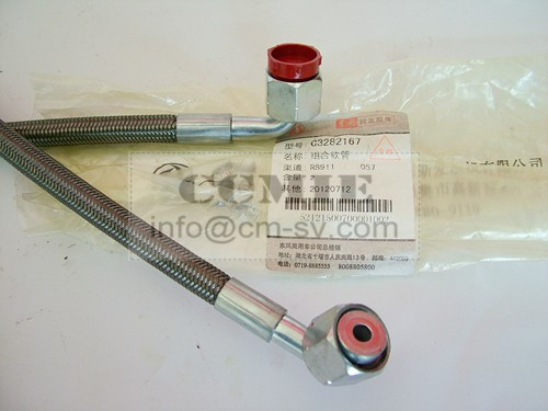 Diesel Engine Oil Tube Pipe Flexible Hose Turbo Pipe Dongfeng Foton Truck