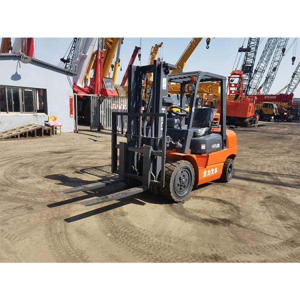 Food Shop Diesel Forklift Truck with Euro 3 Euro Engine HELI HECHA 3TON 3 Ton