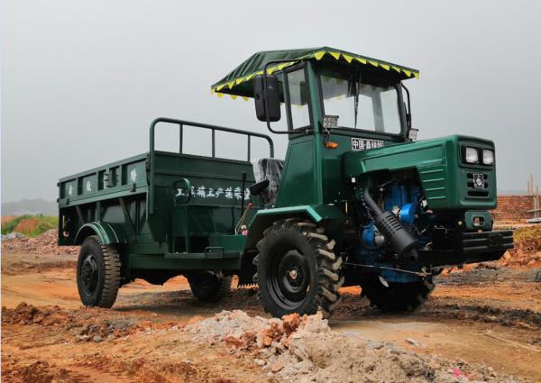 Easy Drive Articulating Lawn Tractor Small Off Road Dump Truck 18.6kw Power mini dumper