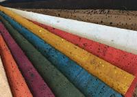 Portugal Cork Leather Fabric Hot Special Design Bread Veins High Color Fastness