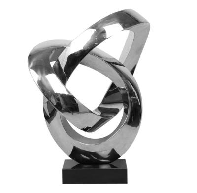 Custom Outdoor Abstract Stainless Steel Sculpture And Metal Garden Sculpture
