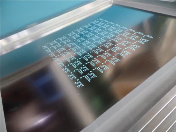 SMT Stencil built on 0.12mm stainless steel foil Laser Cut Stainless Steel Shim for CSP Package
