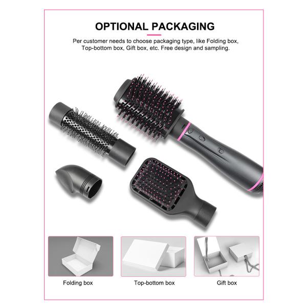 OEM одно фен для волос шага и Styler Volumizer ионные 4 в 1 легковесе