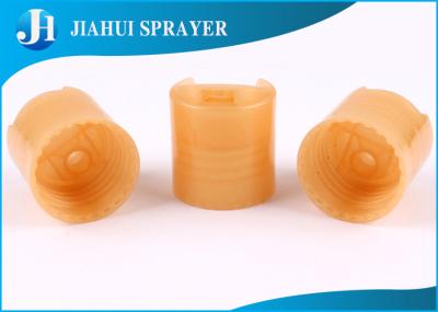 Body Lotion Plastic Flip Top Caps Pull Top Bottle Caps For Hand Wash Liquid CE Certification