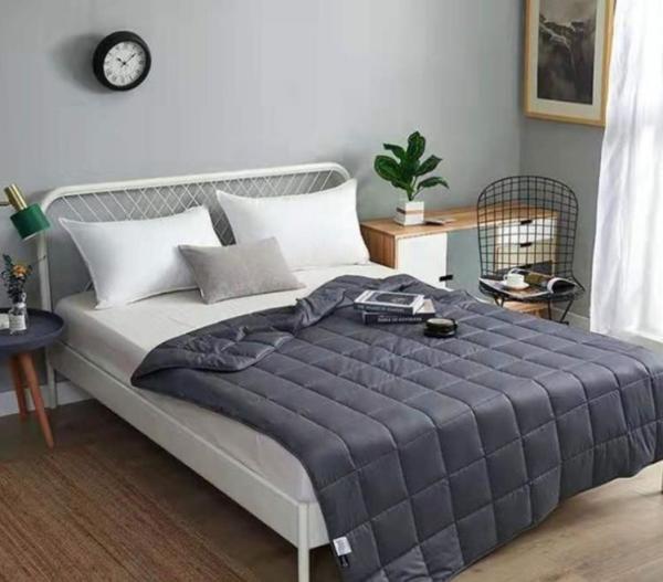 Wholesale Weighted Blanket 100% Bamboo Viscose Queen King Size cheap 15 lb 20 lb gravity heavy blanket