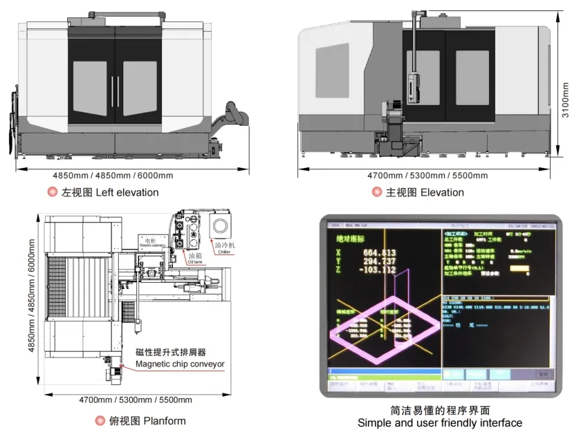 High-Precision CNC Deep Hole Drilling Machine for Accurate Hole Machining and Metal Processing
