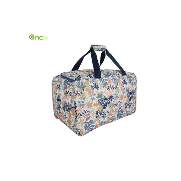 Цветок перемещения печатая вещевой мешок полиэстера стильный