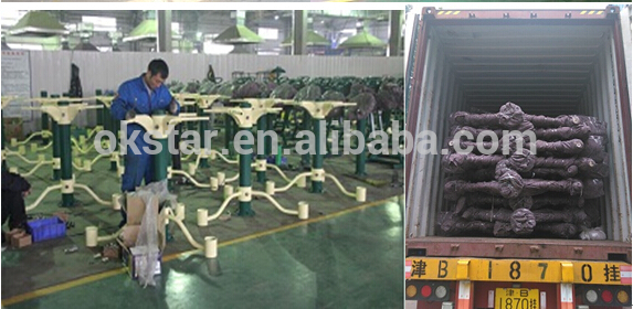 china outdoor park gym equipment wood like outdoor exercise machine surfboard
