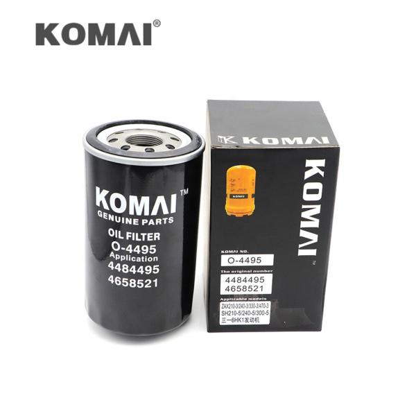 Máquina escavadora Filter 4484495 de Hitachi filtro de óleo lubrificante 4448336 4658521 4622562 4658621 4661256