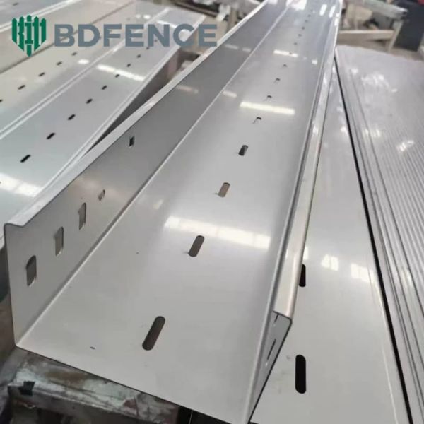 metal Electrical Perforated Cable Tray 50mm To 250mm Depth