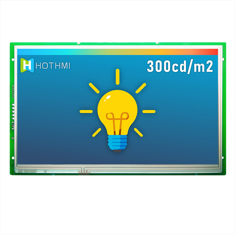 10,1 дисплей 1024x600 прочное 300cd/m2 UART TFT дюйма умный